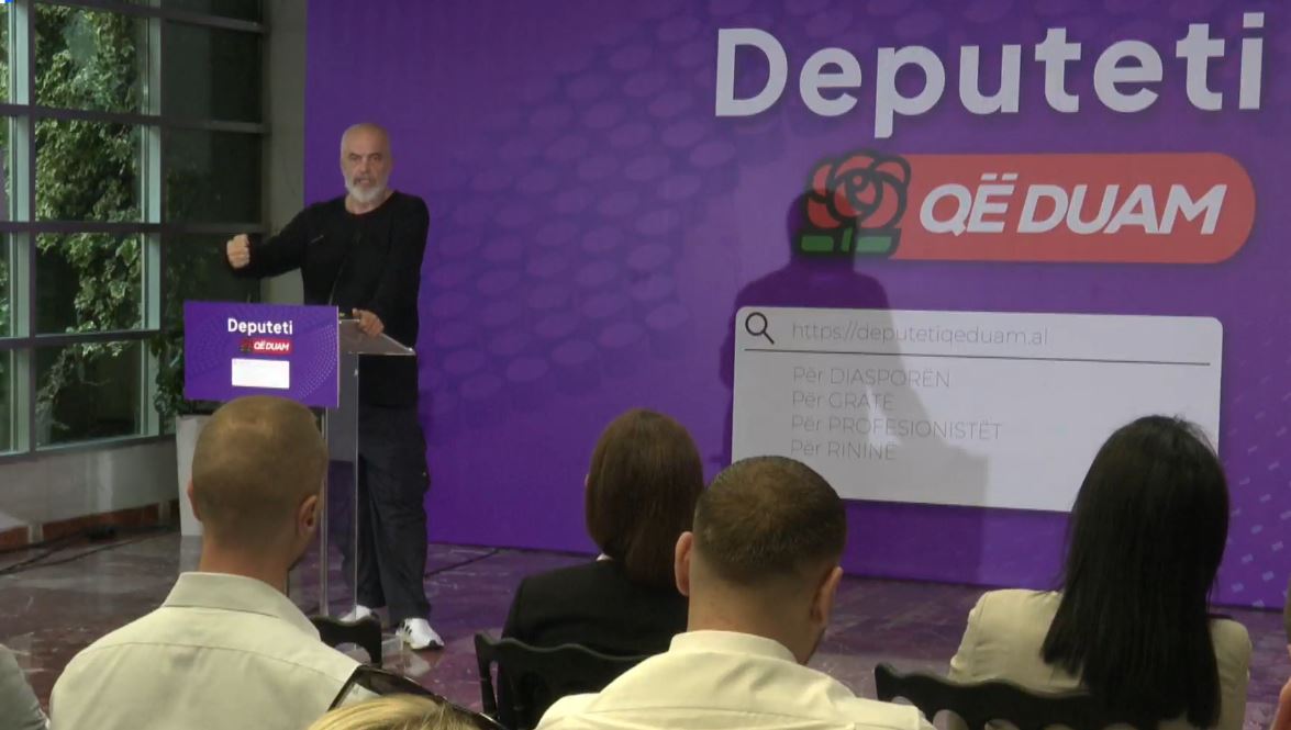 Rama: PS2030, synojmë të kemi 1 mln shqiptarë aktivë. Mos e shikoni politikën si sinonimin e së keqes