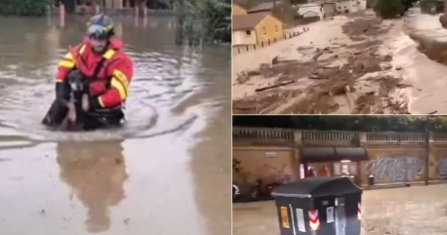 Italy and France hit by major flooding after heavy rains Balkanweb.com ...