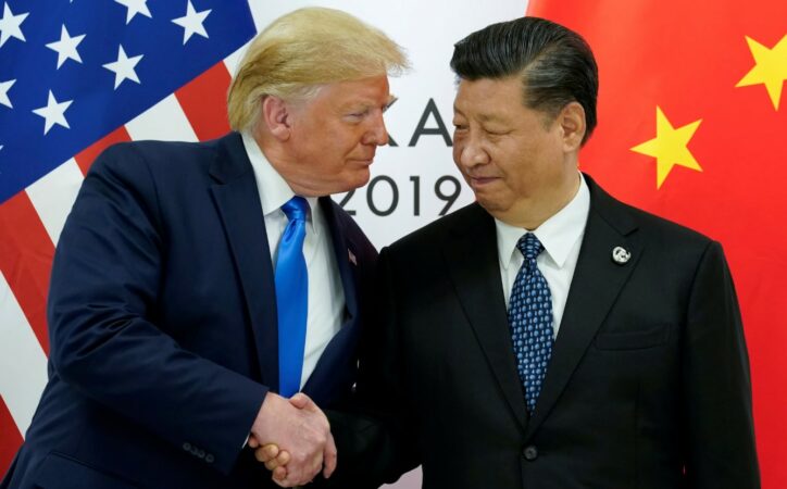 Trump Xi Jinping