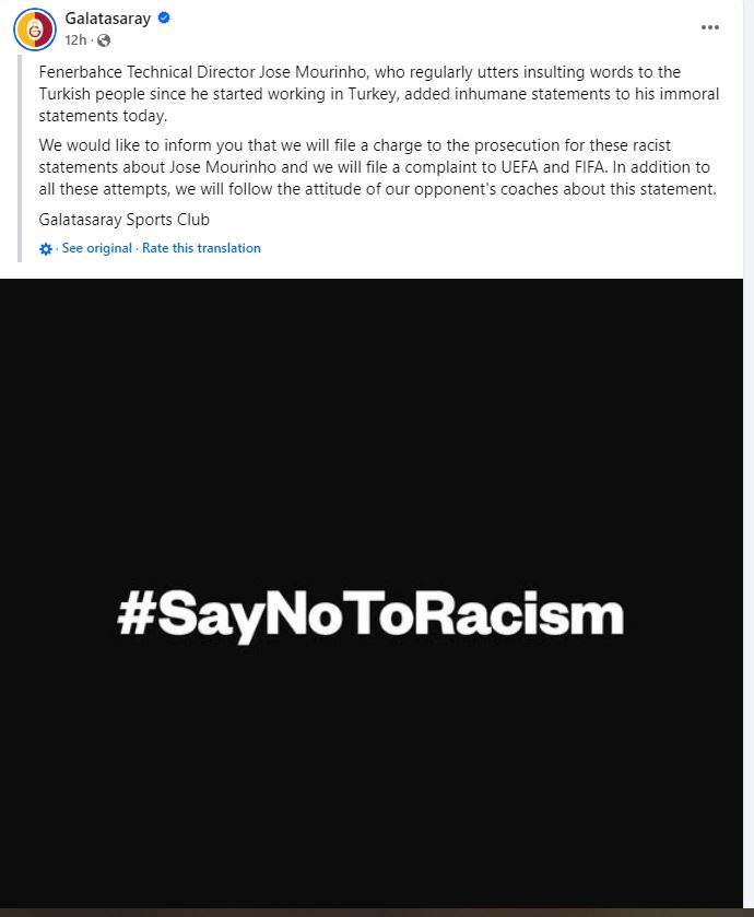 Deklarata E Galltasaray