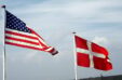 The American And Danish Flags Flying Proudly Personnel And Aircraft From The 63e04c 1024