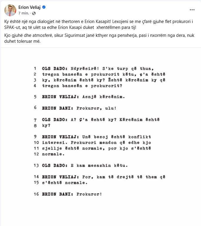 Veliaj Postimi Per Ols Dado