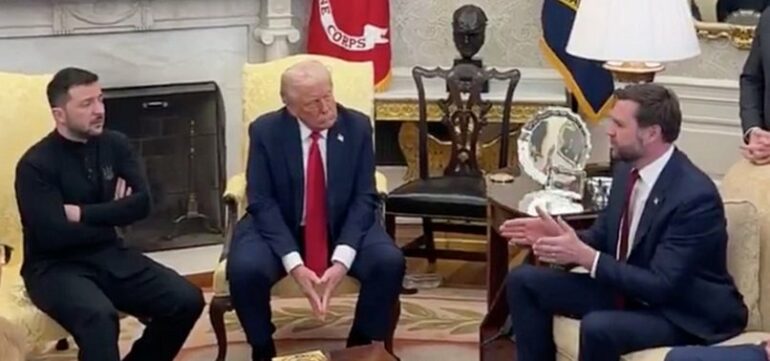 806x378 World Reacts To Zelenskiy Trump Oval Office Clash 1740771797529