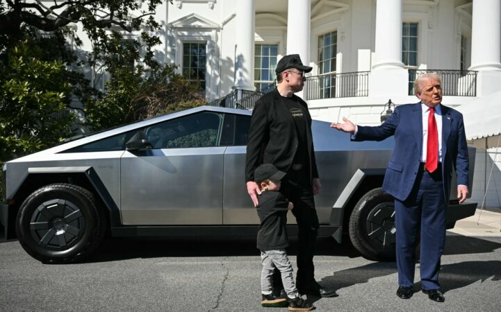 Donald Trump Tesla Elon Musk