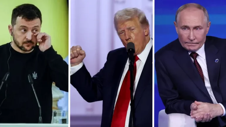 Putin Trump Zelensky