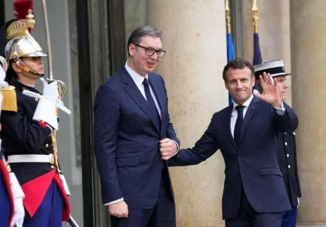 Vucic Macron