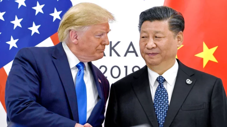 Maketa Trump Xi Jinping
