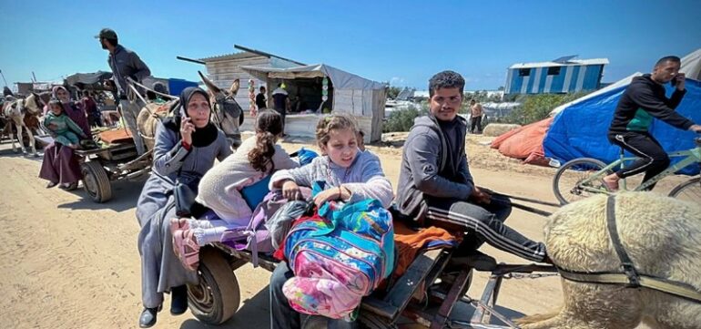 806x378 Israel Orders New Evacuations In Southern Gaza 1743417485468