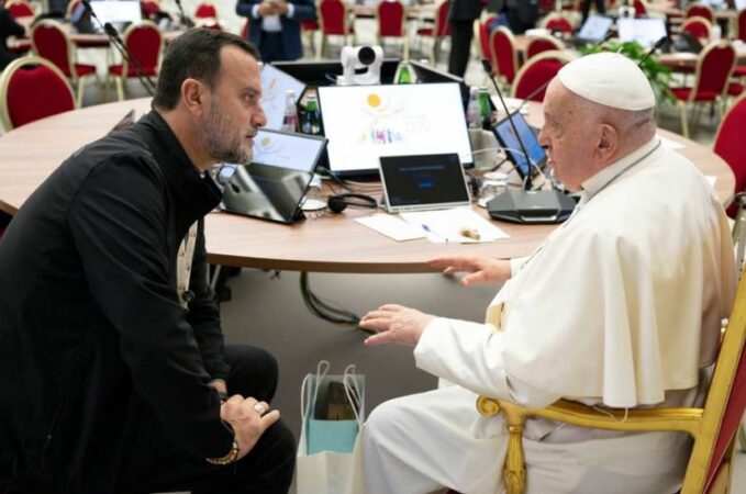 Dom Gjergj Meta Papa Francesku1