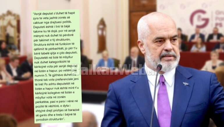 Rama Mesazhi Kandidatet