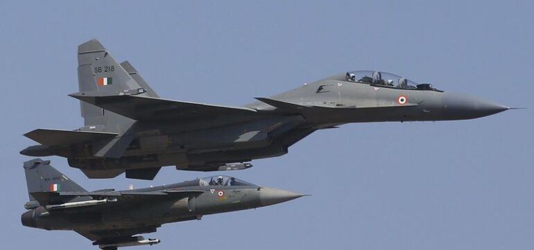 806x378 2 Indian Air Force Jets Downed Pakistani State Media 1746570722249