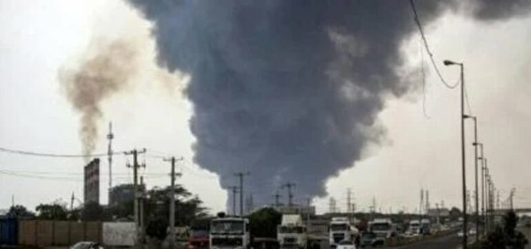 806x378 Blast At Explosives Warehouse In Central Iran Kills 1 Injures 2 1745928766007