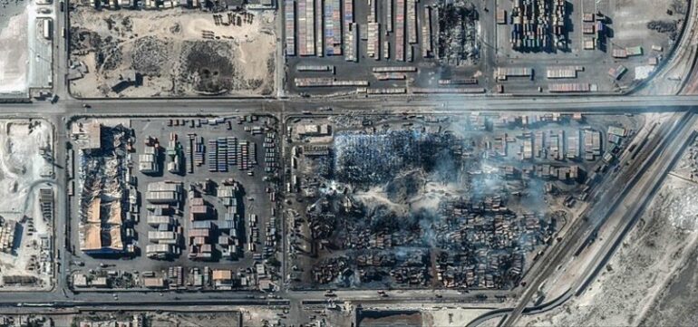 806x378 Iran Ends Rescue Operations At Key Port After Deadly Blast 1746361561012