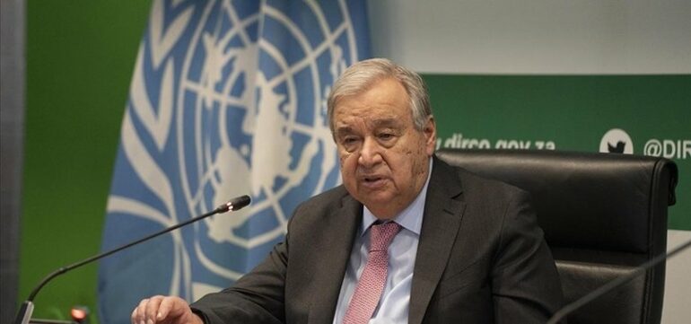 806x378 Un Chief Condemns Israeli Attacks Violating Syrias Sovereignty 1746215174675