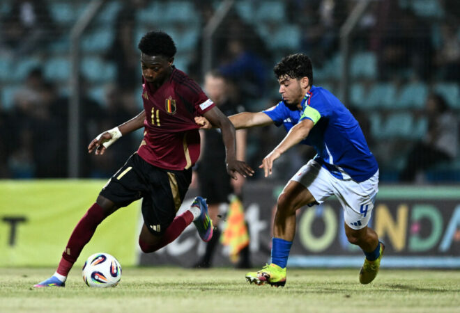 Belgium V Italy Uefa European Under 17 Championship 2024/25 Group B