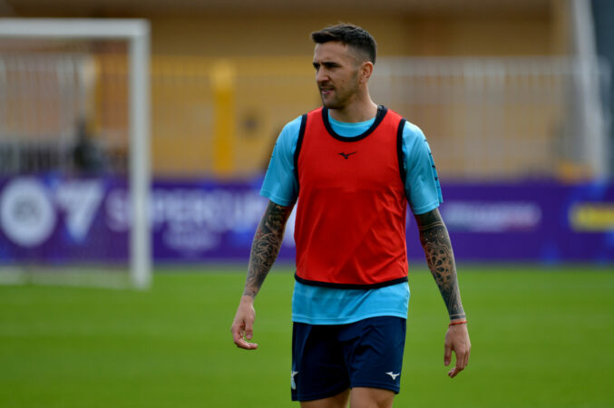 Matias Vecino Warm Up Lazio