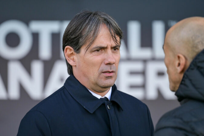 Simone Inzaghi Inter Tired