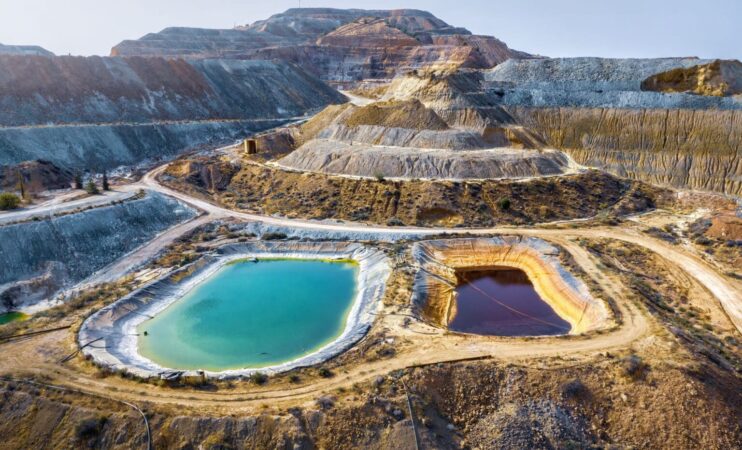 Multicolored Tanks At The Skouriotissa Copper Mine In Cyprus 1536x931