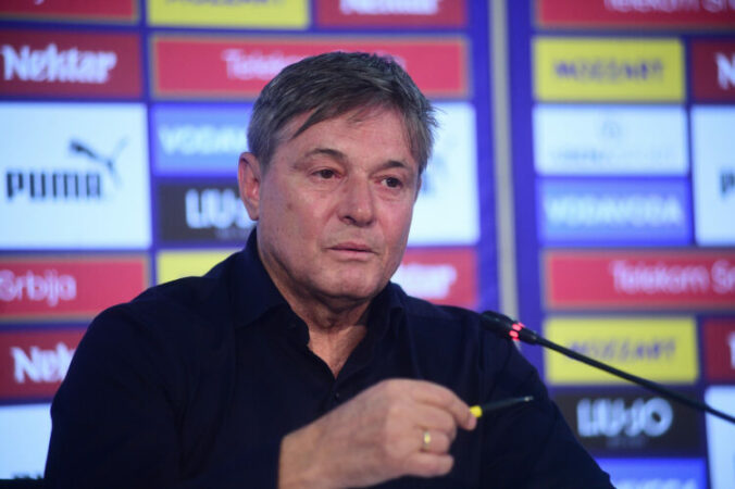 In Sc Fss, A Media Conference Was Held By The Head Coach Of The A Team, Dragan Stojkovic, On The Occasion Of The Preparation Of The National Team For The Matches Against Spain And Denmark In The League Of Nations. U Sc Fss Je Odrzana Konferencija Za Medije Selektora A Tima Dragana Stojkovica Povodom Povodom Priprema Reprezentacije Za Utakmice Protiv Spanije I Danske U Ligi Nacija.