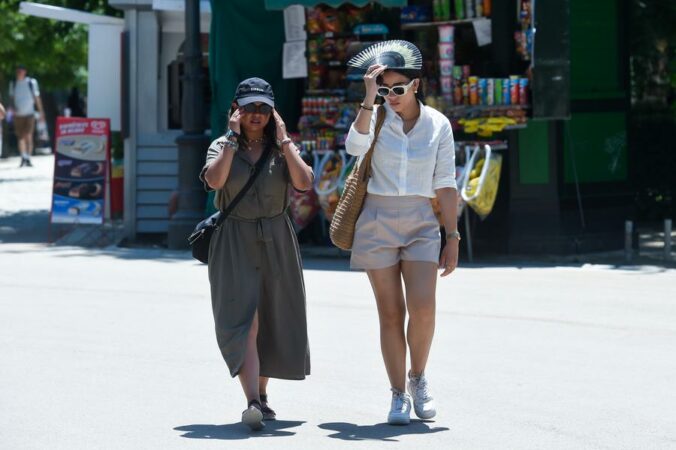 Spain Madrid Heat Wave