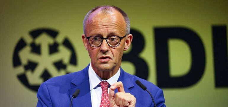 806x378 German Chancellor Merz Says No Reason For Us To Criticize Israel Or Us For Airstrikes On Iran 1750685755772