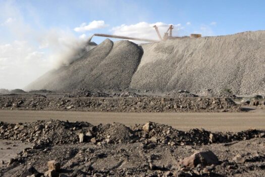 The Bayan Obo Mining Complex In Inner Mongolia