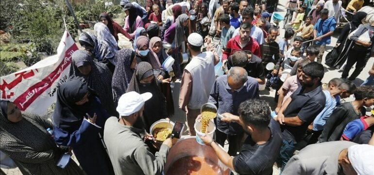 806x378 Gaza Urges World Stop Starvation Open Aid Corridors Now 1752919415443