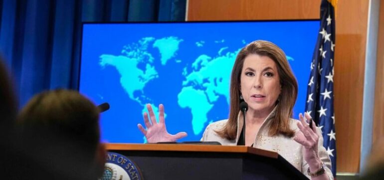 806x378 Us Did Not Support Recent Israeli Strikes On Syria State Dept 1752782014229