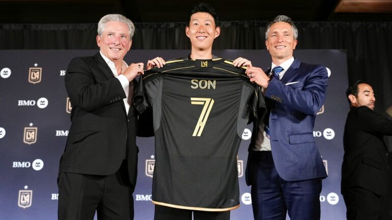 Son Heung Min Korean Soccer Lafc Ap Los Angeles 2025