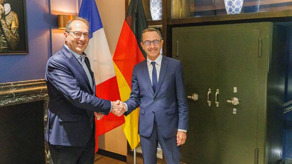 Fotografische Begleitung Bm Dobrindt Beim Besuch Des Französischen Innenministers Bruno Retailleau