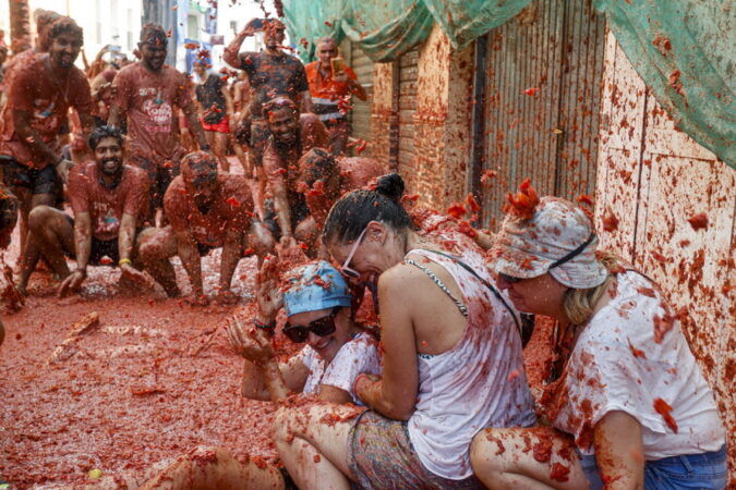 Tomatina Ispania