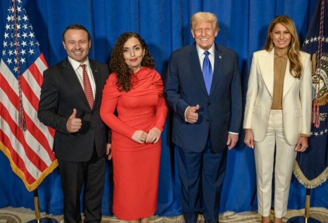 Trump Vjosa Osmani