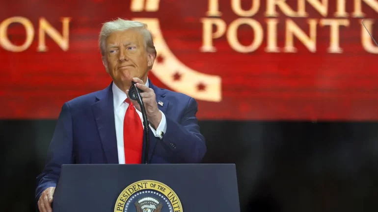 Trump Kirk Memorial 02