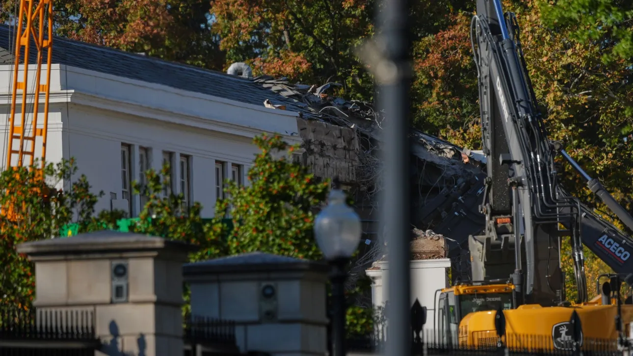 Trump orders demolition of part of White House to build ballroom ...