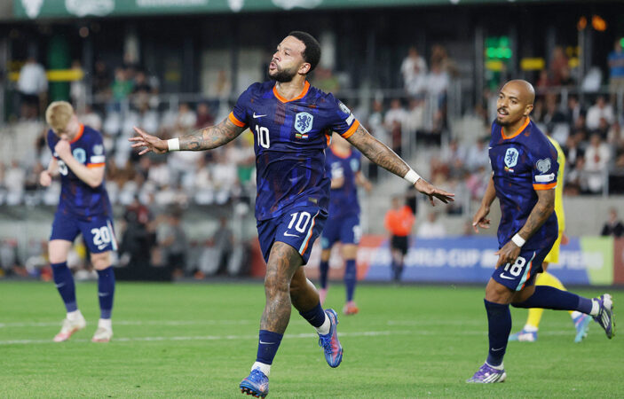 World Cup Uefa Qualifiers Group G Lithuania V Netherlands