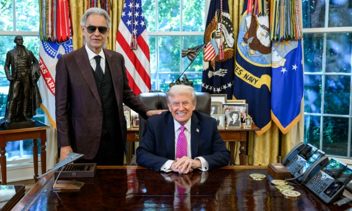Donald Trump Andrea Bocelli