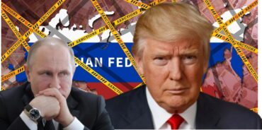 Yellow,ribbons,with,the,inscription,,sanctions,,wrapped,around,the,map