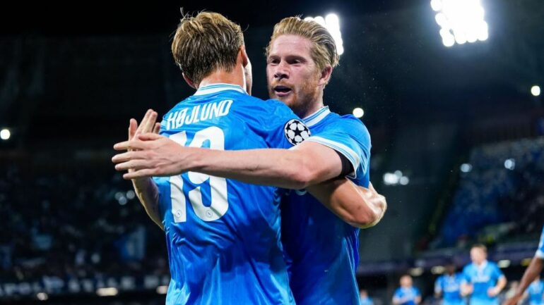 Napoli De Bruyne Hojlund