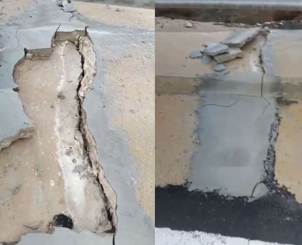 VIDEO  Pas shembjes së Qukës Qafë Plloçë  dëmtohet edhe rruga Korçë Ersekë  Kushtoi 80 milionë euro