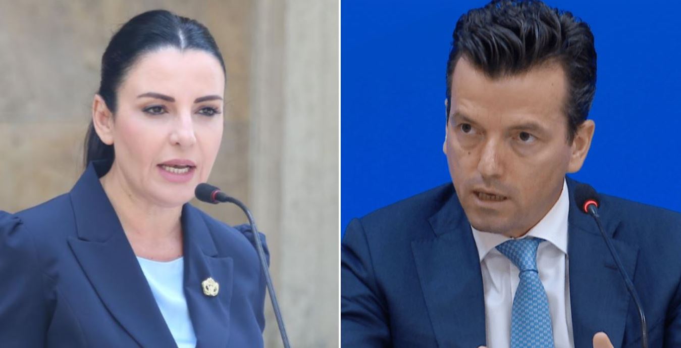 VIDEO   Balluku e pandehur për aferën 50 milionë euro  Shehaj  Shikoni Pacollin që tregon si zv kryeministrja ndan tenderat në zyrë