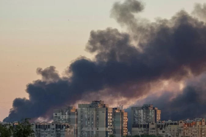 Rusia Sulmon Odessën Me Dronë