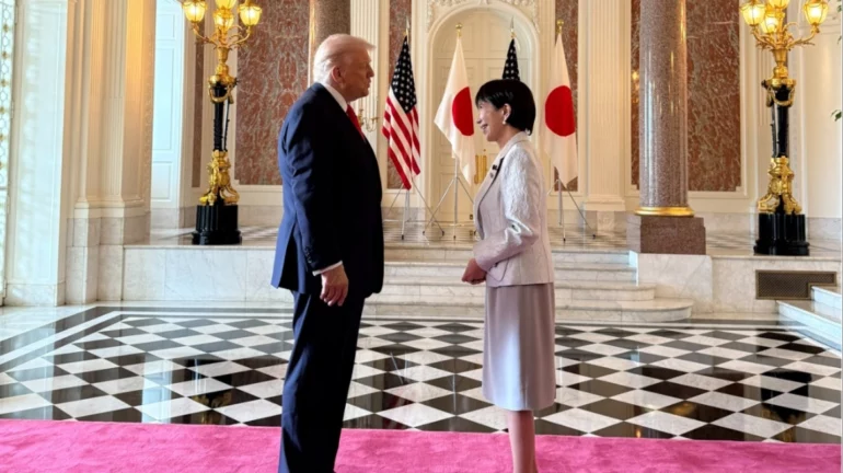 Trump I Bën Thirrje Japonisë