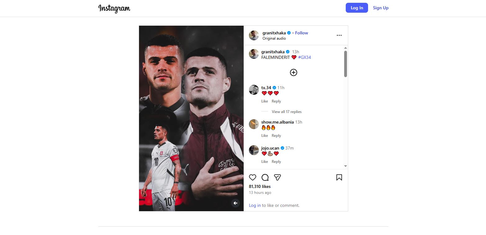 Xhaka Status