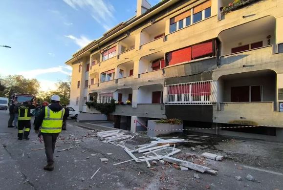 Shpërthim në një ndërtesë në Torino  dy të plagosur  njëri në gjendje të rëndë