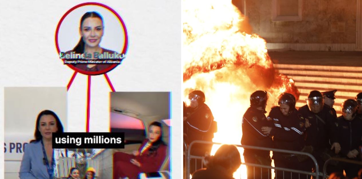 VIDEO   Balluku shpërdoroi miliona euro   Daily Mail  Protesta të forta në Shqipëri pas akuzave për korrupsion ndaj zv kryemin   