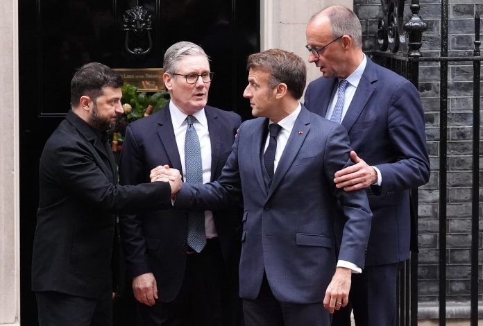 Starmer dhe aleatët evropianë diskutojnë planin e paqes për Ukrainën  me Trump