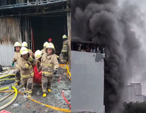 Indonezi  Zjarr i madh në një ndërtesë shtatëkatëshe në Xhakarta  17 të vdekur dhe dhjetëra të bllokuar në godinë