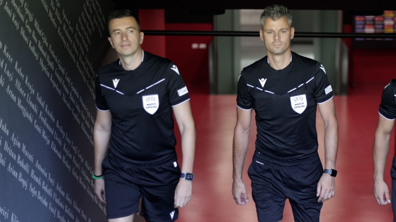 UEFA Europa League   Conference League  Arbitrat shqiptarë vendosin drejtësi në dy ndeshje shumë të rëndësishme