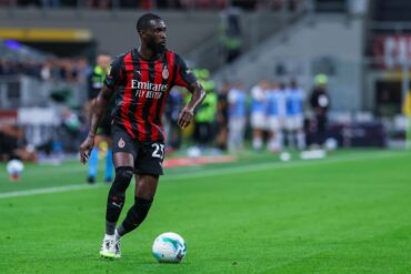 Fikayo Tomori Of Ac Milan Seen In Action During Coppa Italia Scaled