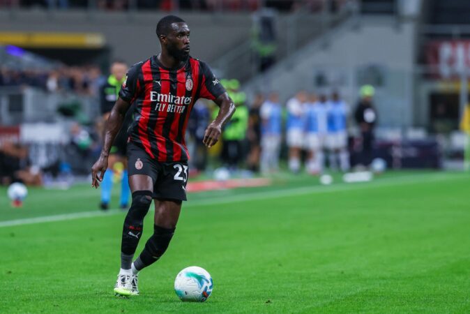 Fikayo Tomori Of Ac Milan Seen In Action During Coppa Italia Scaled